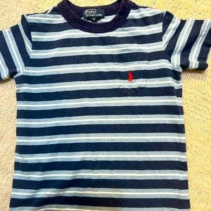ralph lauren boys striped tee